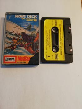 Moby Dick Die Jagd auf den weißen Wal Schwarz mit Gelben Aufkleber 4114 Europa(Abriss Frontcover)